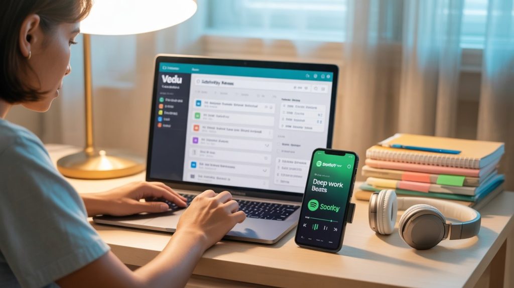 How Spotify Premium and Vedu App Create the Perfect Study Balance 1 image 1